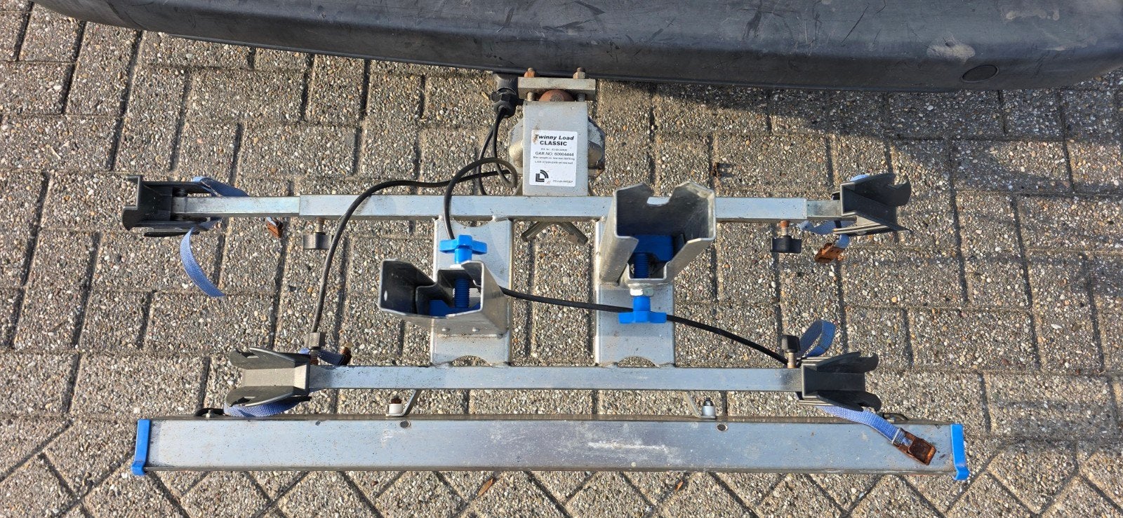 Twinny Load Classic fietsendrager voor 2 fietsen, Auto diversen, Ophalen, 2 fietsen, Gebruikt, Trekhaakdrager