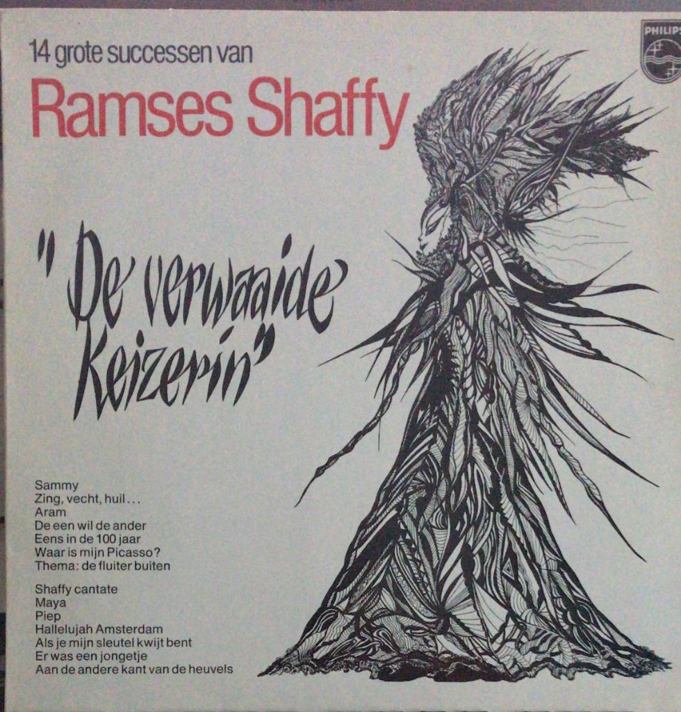 Ramses Shaffy - De Verwaaide Keizerin, 10 inch, Complilatie, Ophalen of Verzenden, Zo goed als nieuw