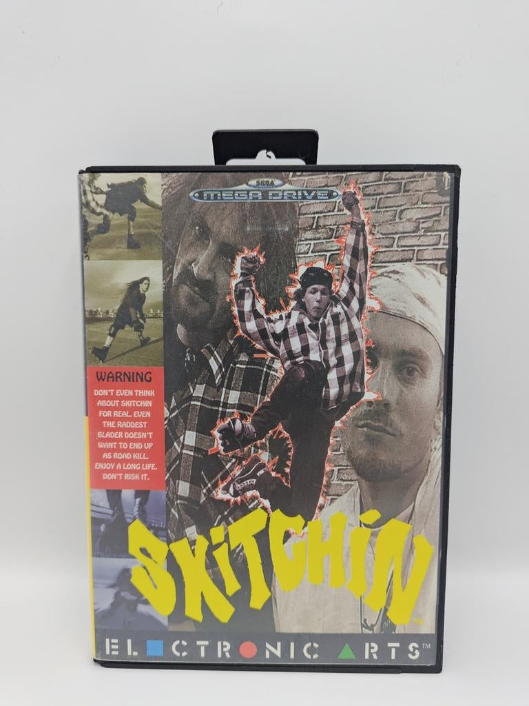 Skitchin' CIB PAL - Sega Mega Drive, Gebruikt, 1 speler, Racen en Vliegen, Ophalen of Verzenden
