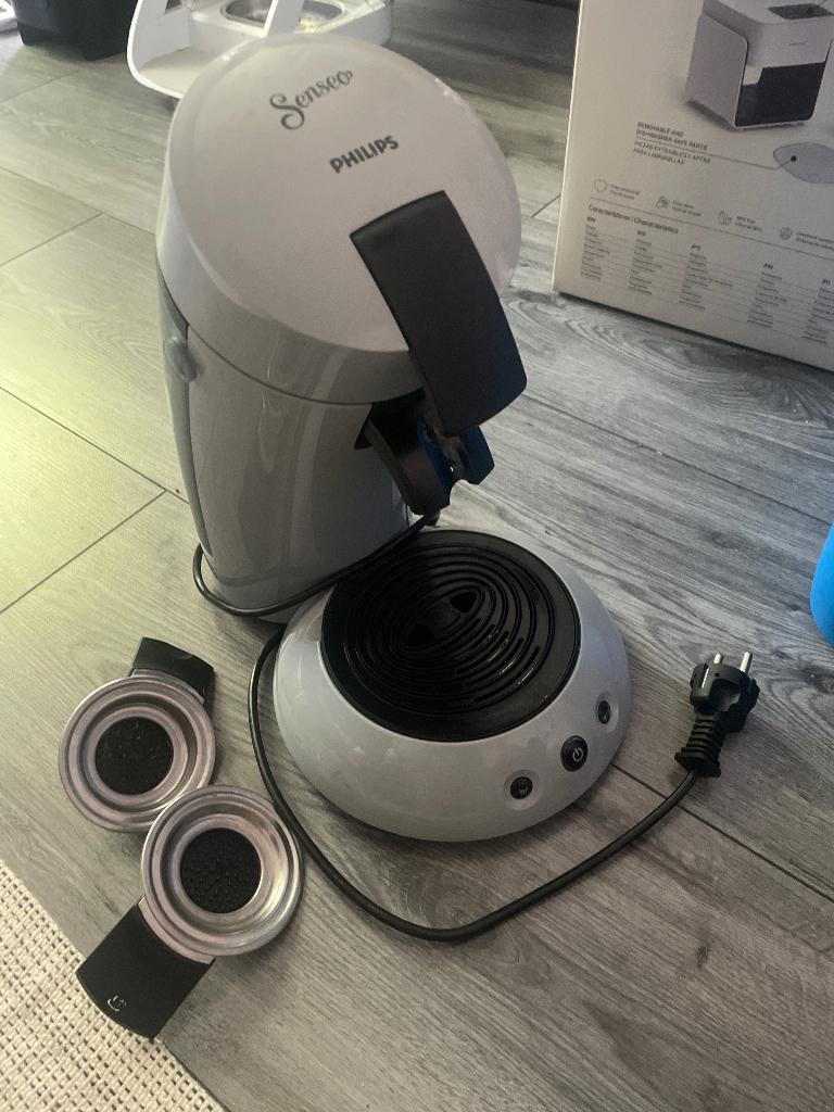 Senseo Philips  grijs, Gebruikt, Espresso apparaat, Ophalen of Verzenden, 2 tot 4 kopjes