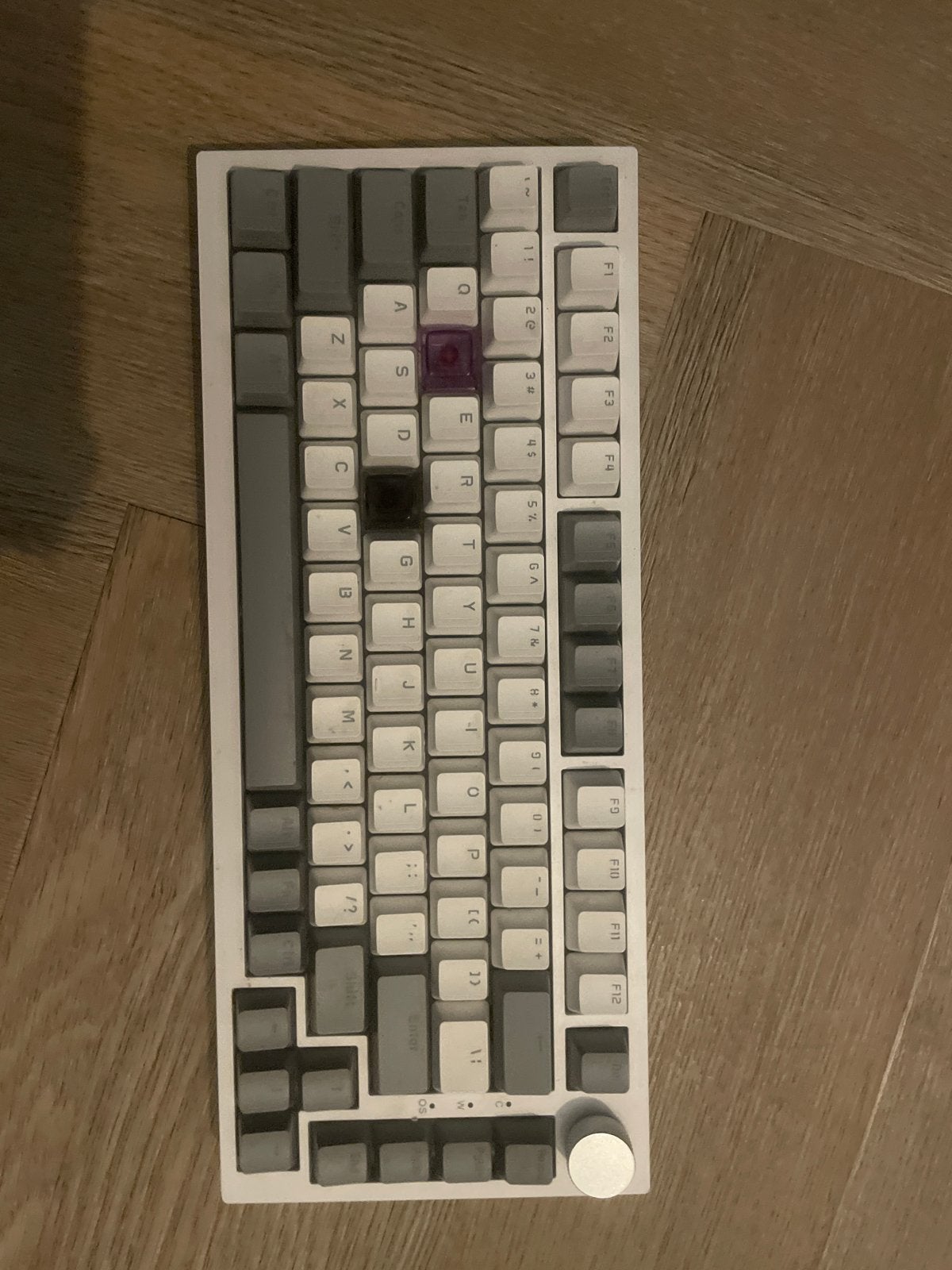 Mechanisch toetsenbord met draaiknop, Computers en Software, Gebruikt, Gaming toetsenbord, Ophalen of Verzenden, Qwerty