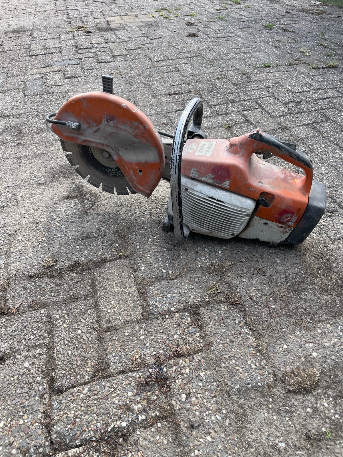 Steenslijptol Stihl TS 400 - Gebruikt, Ophalen of Verzenden, Gebruikt, Overige typen