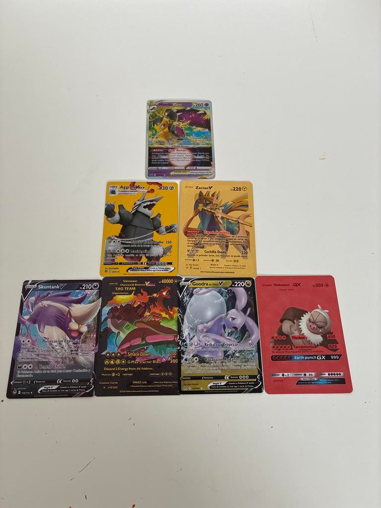 Pokémon Kaarten Collectie - Zeldzame V, VMAX & VSTAR, Verzenden, Zo goed als nieuw