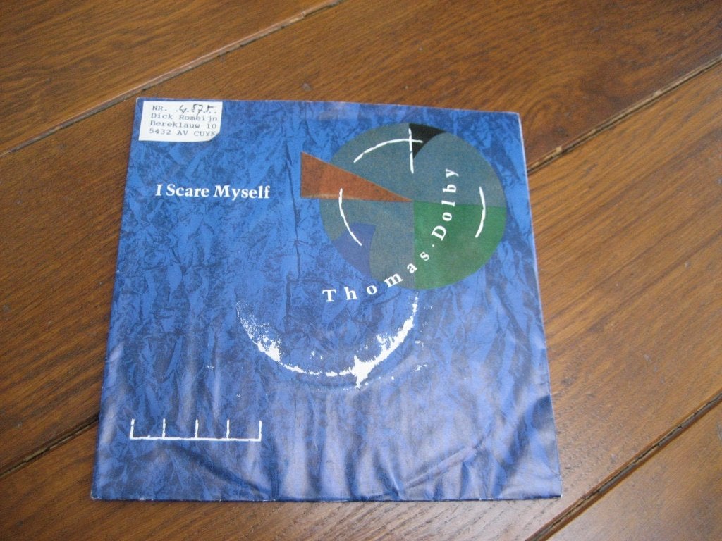 80s thomas dolby i scare myself, Ophalen of Verzenden, Gebruikt, 7 inch