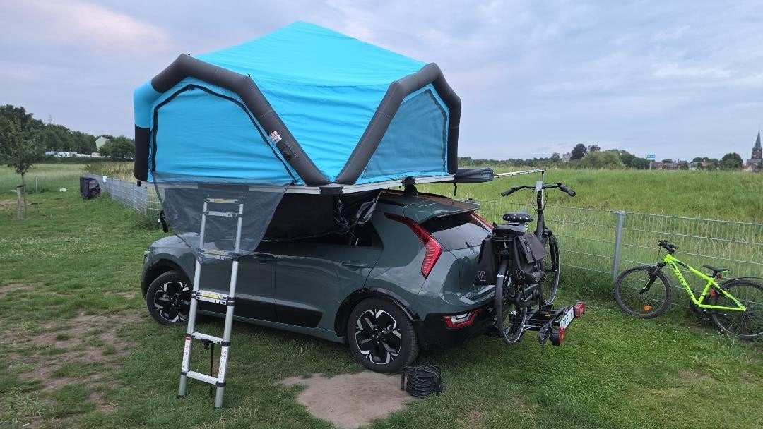 Daktent XL (opblaasbaar), Ophalen, Zo goed als nieuw, Tot en met 4