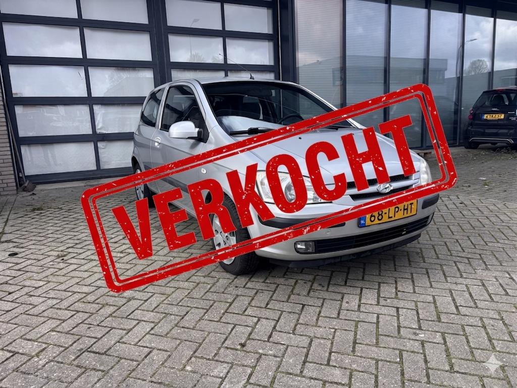 Hyundai Getz 1.3 3DRS AUTOMAAT  2003 Grijs, Auto's, Hyundai, Bedrijf, Getz, Benzine, E, Hatchback, Automaat, Origineel Nederlands
