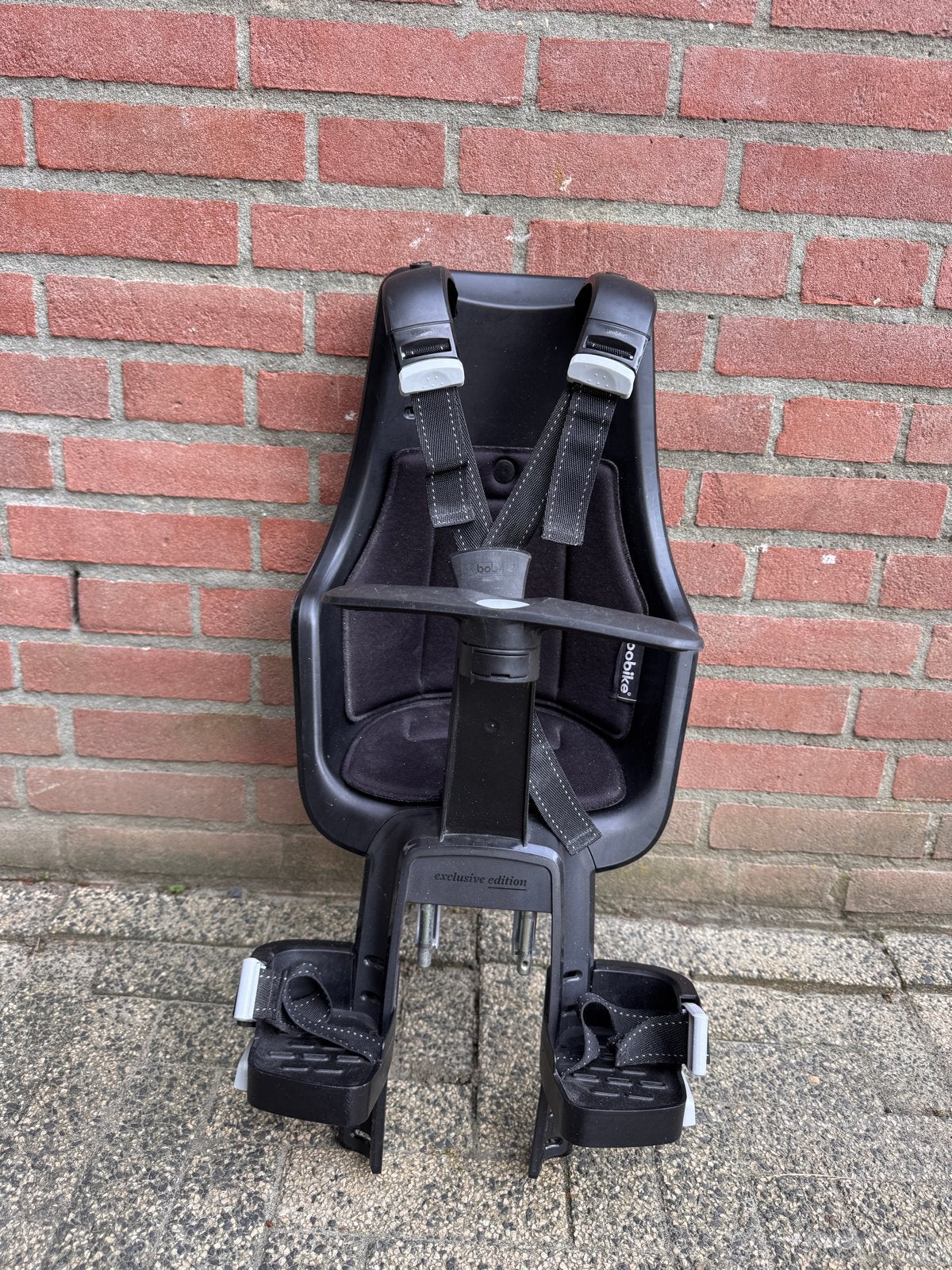 Bobike fietszitje voor, Fietsen en Brommers, Ophalen, Voorzitje, 0 t/m 13 kg, Gebruikt