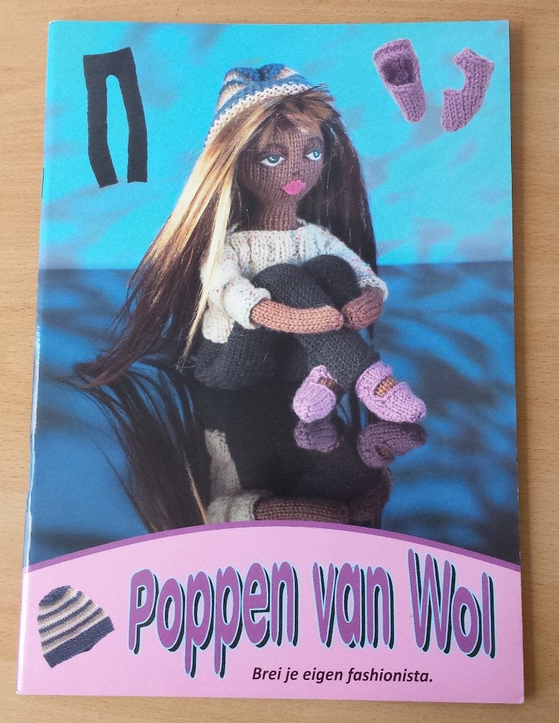 Breien - Poppen van Wol, Ophalen of Verzenden, Zo goed als nieuw, Patroon of Boek, Nvt