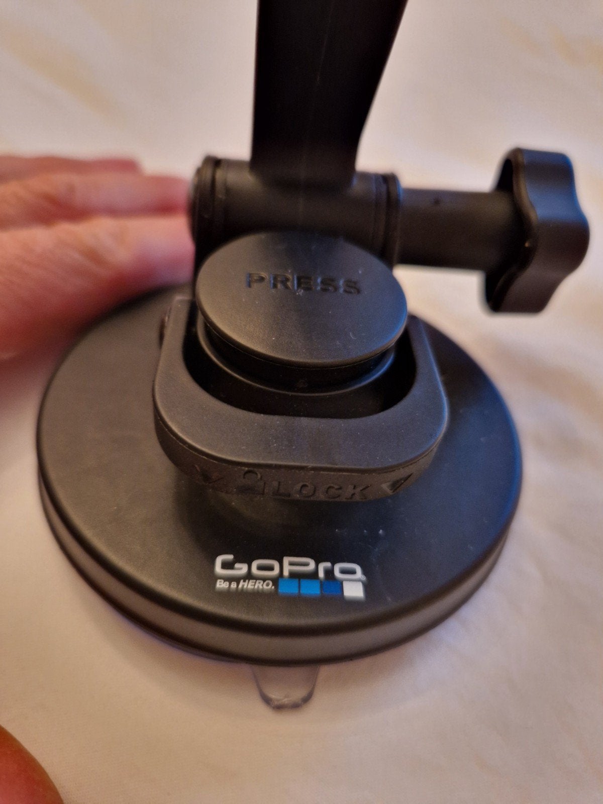 Foto 3 van GoPro Zuignapbevestiging - Verstelbare Arm - Actioncam Mount