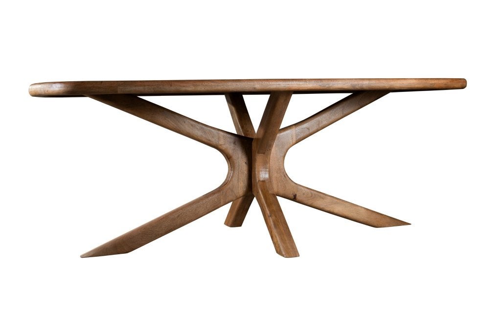 Mangohout Eettafels Honey Walnut in 180/200/240/270/300 cm, Ophalen, Maxi Living, Winkel@maxiliving.nl, Cityplaza 67, 3431 HA Nieuwegein