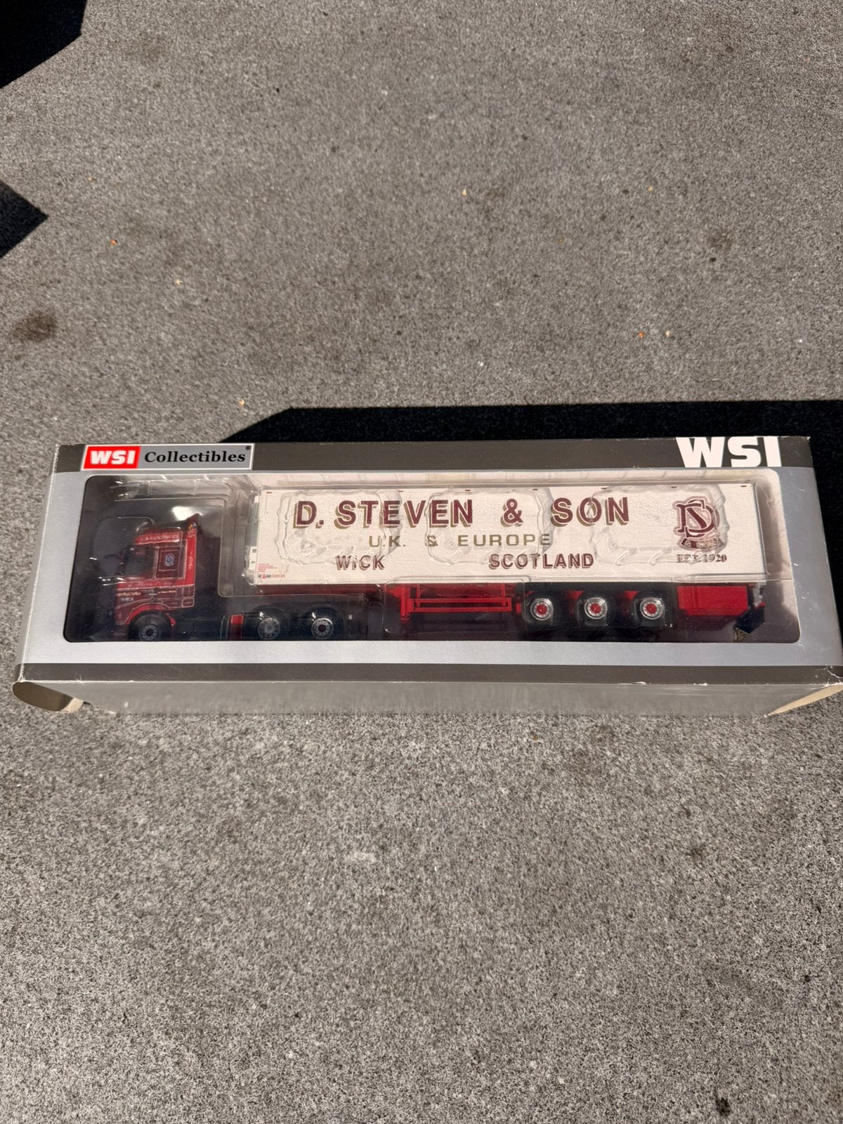 WSI / Corgi D. Steven & Son set, Hobby en Vrije tijd, Modelauto's | 1:50, Ophalen of Verzenden, Zo goed als nieuw, Bus of Vrachtwagen
