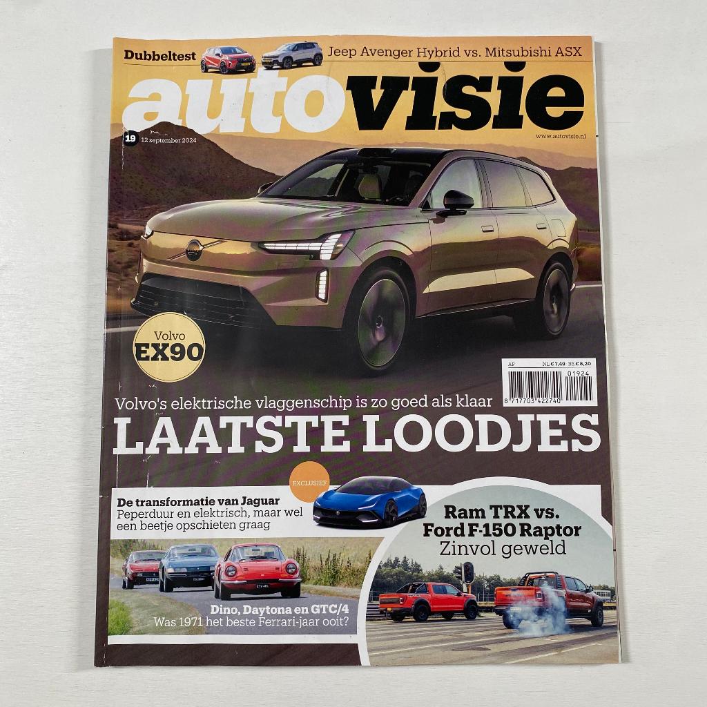 Autovisie nr. 19 - 12 september 2024, Ophalen of Verzenden, Gelezen, Algemeen