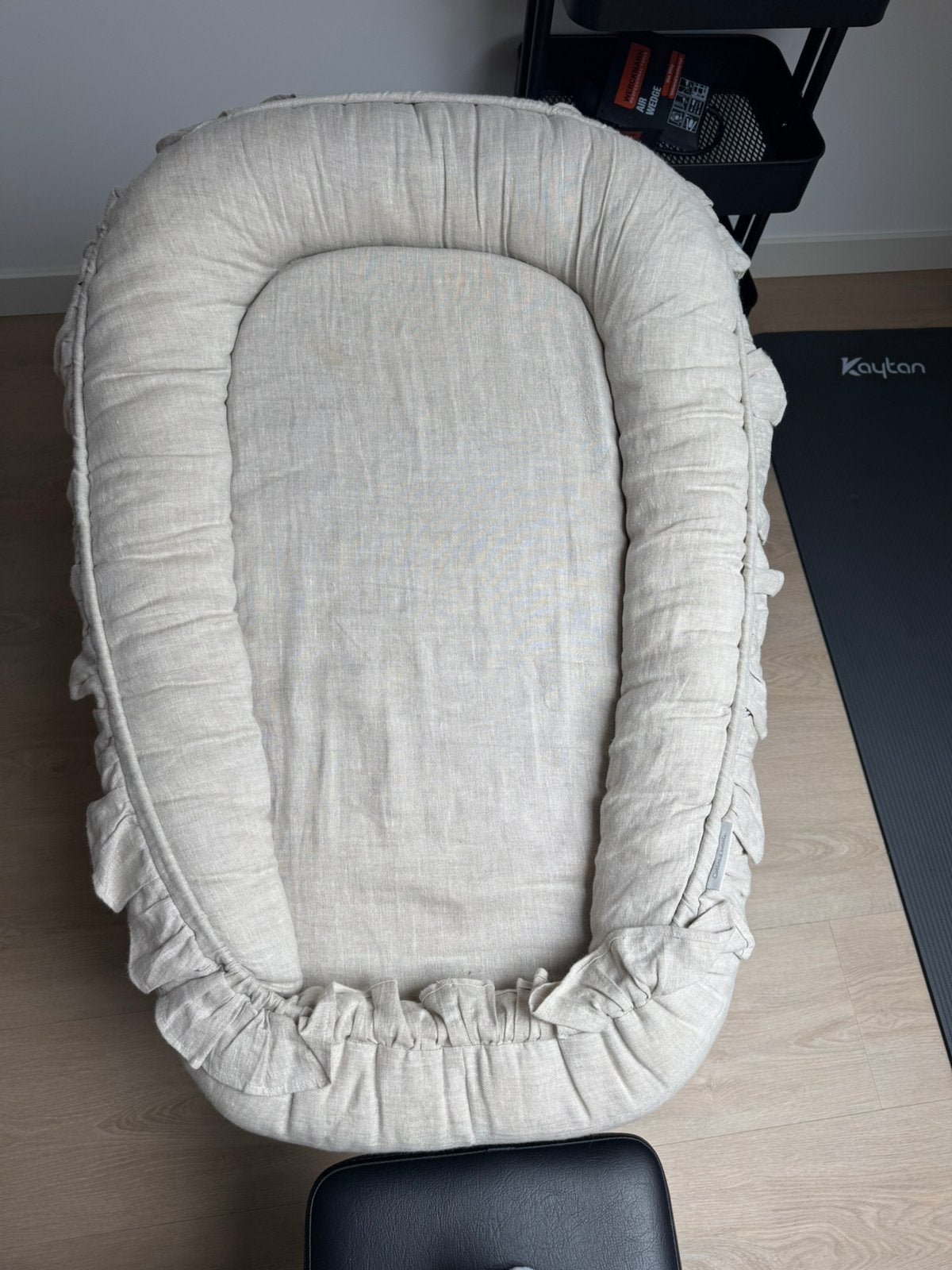 Babynestje Cotton&Sweet linnen, Ophalen, Zo goed als nieuw, Overige typen