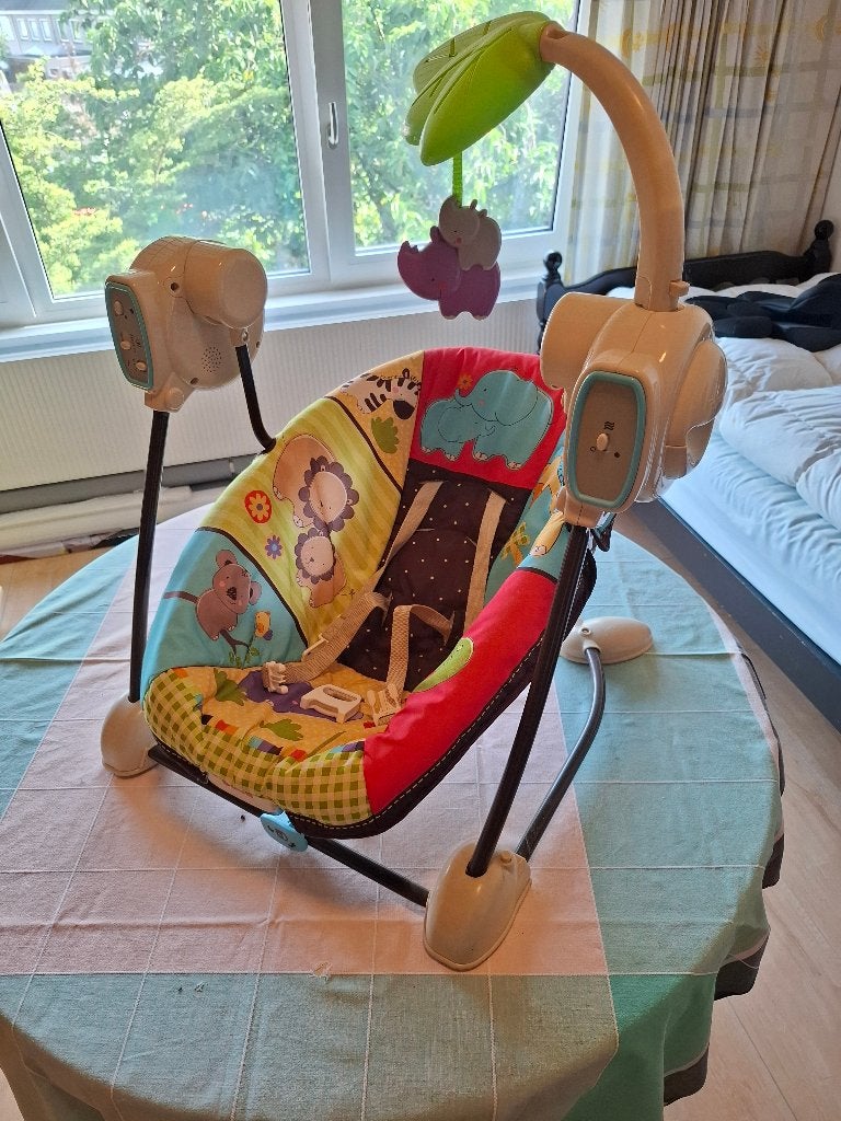 Fisher-Price schommelstoel, Kinderen en Baby's, Ophalen, Fisher-Price, Gebruikt, Schommelstoel