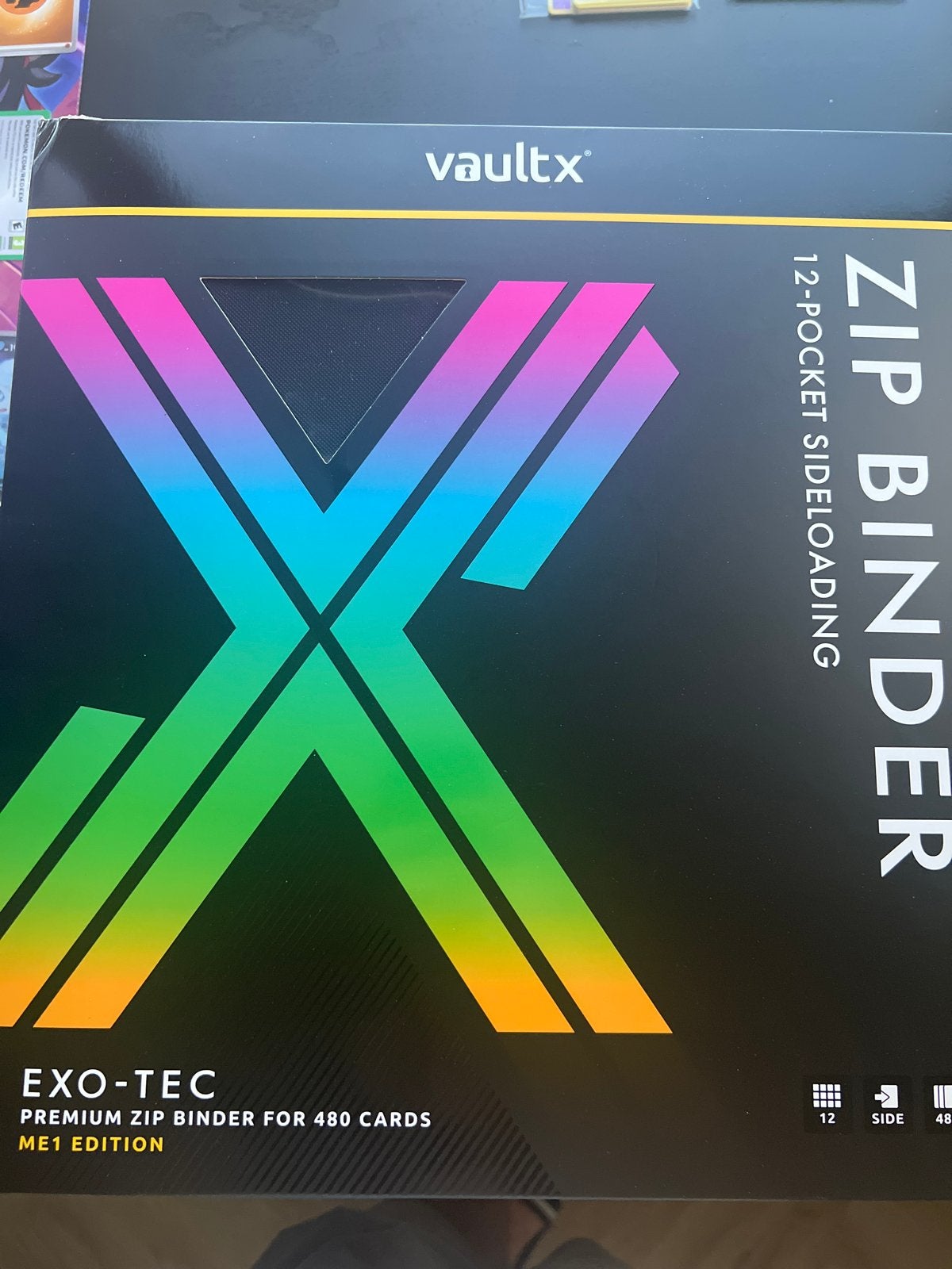 VaultX ME1 (1st edition) EXO-TEC Zip Binder 12-Pocket, Ophalen of Verzenden, Nieuw, Overige typen