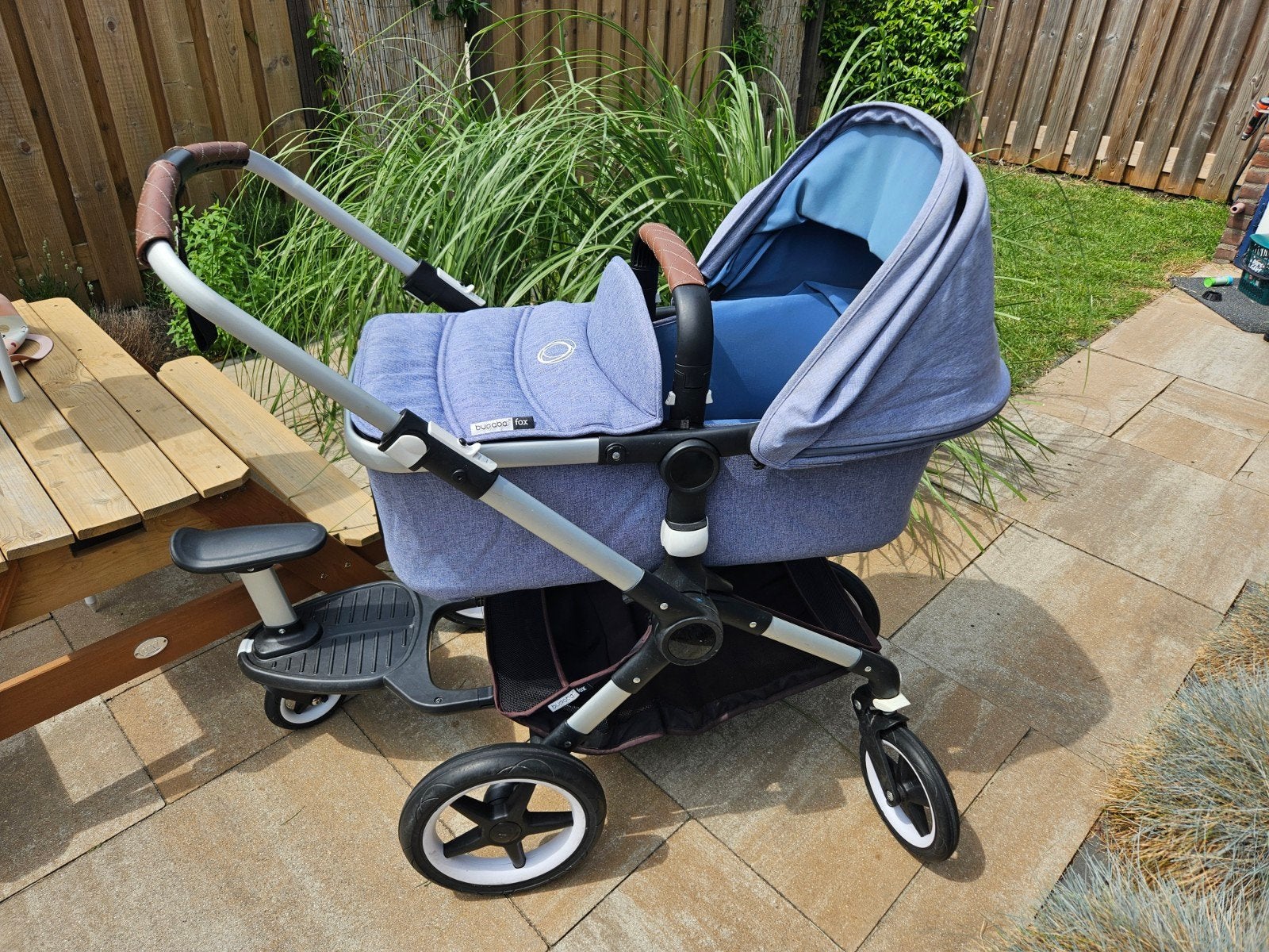 Complete Bugaboo kinderwagen met veel extra's, Kinderen en Baby's, Kinderwagens en Combinaties, Ophalen, Gebruikt, Bugaboo