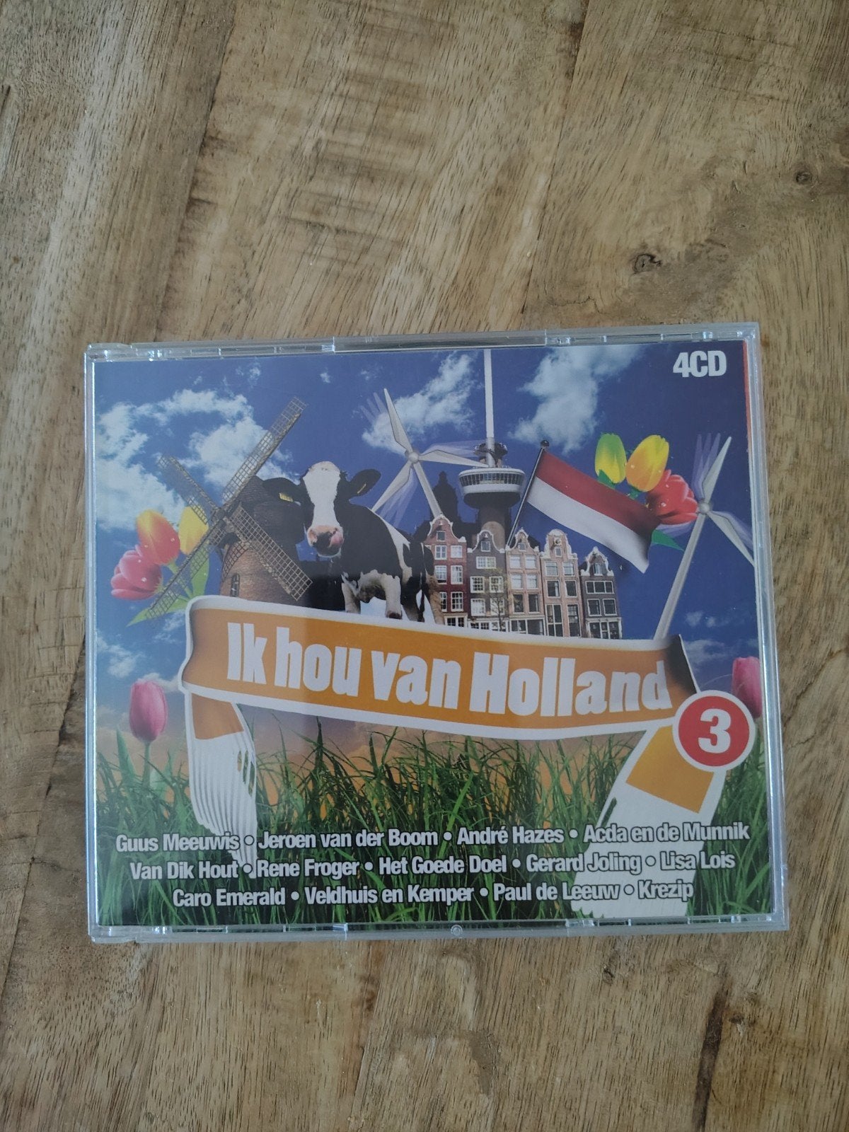 Ik hou van Holland 3 - 4CD Boxset met diverse artiesten, Ophalen, Zo goed als nieuw, Pop, Boxset