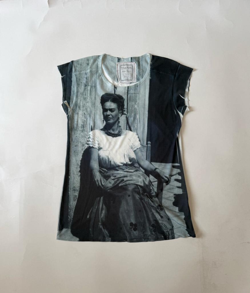 Zara basic t-shirt Frida Kahlo, maat M, Kleding | Dames, Maat 38/40 (M), Overige kleuren, Ophalen of Verzenden, Korte mouw