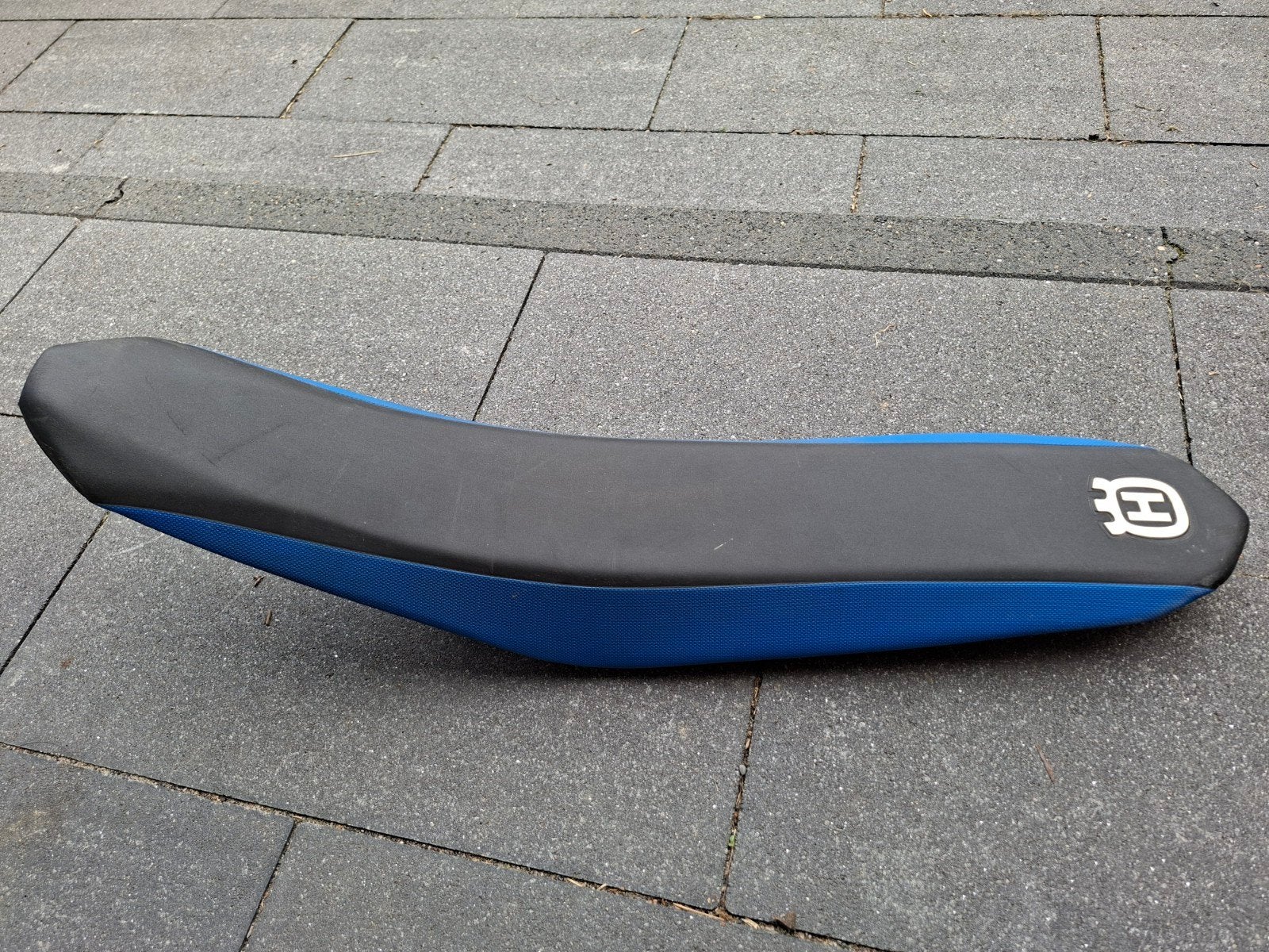 Husqvarna 85cc Zadel - Blauw/Zwart, Ophalen of Verzenden, Gebruikt