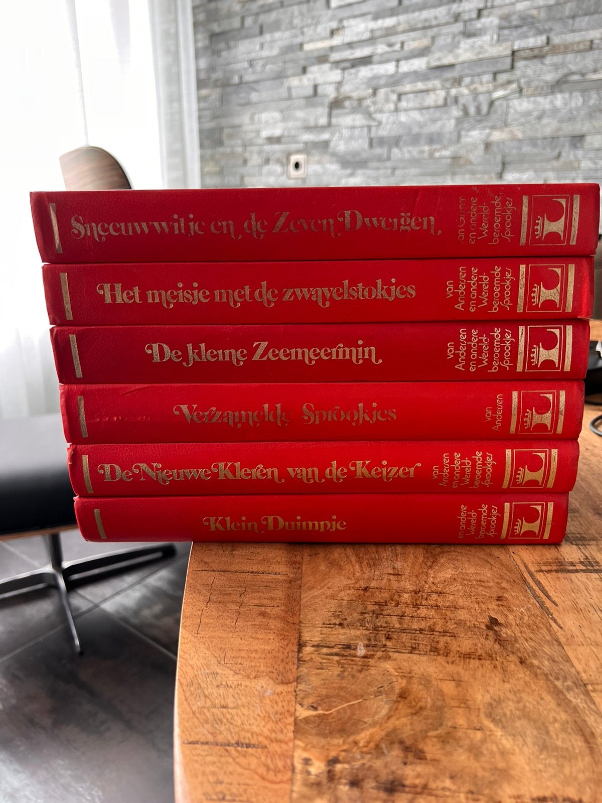 6 boeken 105 sprookjes totaal, Boeken, Verzenden, Zo goed als nieuw
