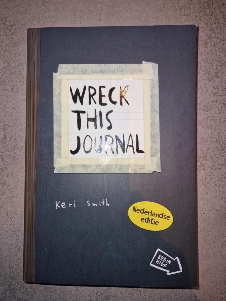Wreck This Journal - Nederlandse editie - Keri Smith, Boeken, Overige Boeken, Nieuw, Ophalen of Verzenden