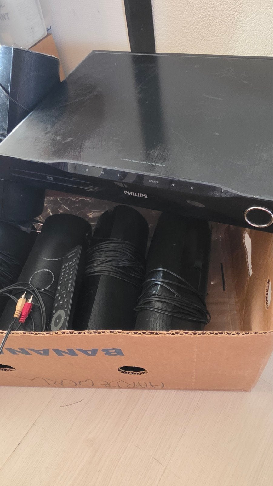 Philips HTS5520/12 Home Cinema Set met DVD-speler, Ophalen, Philips, Gebruikt, 5.1-systeem