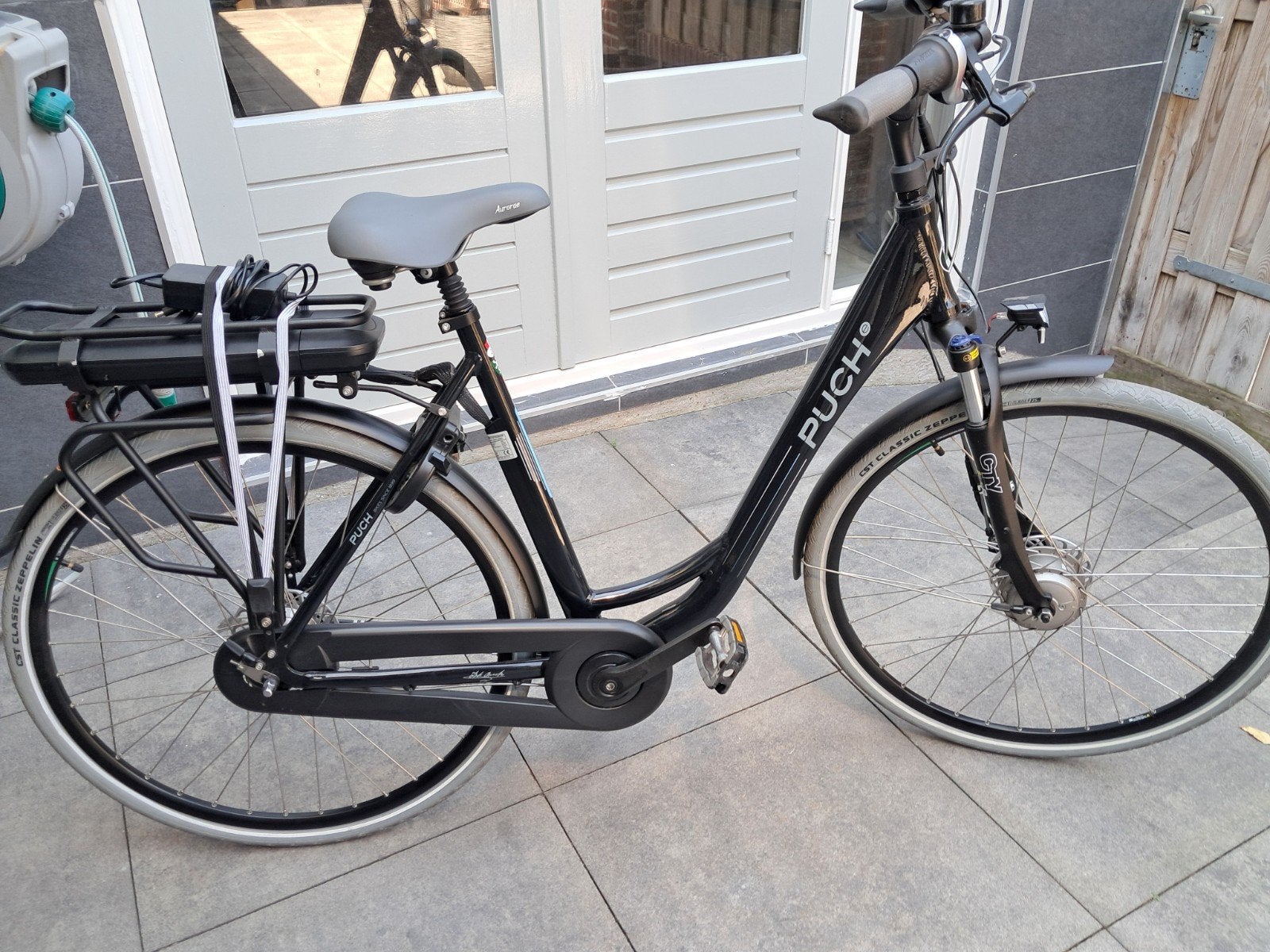 Puch E-bike met lage kilometerstand, Gebruikt, 51 tot 55 cm, 50 km per accu of meer, Ophalen