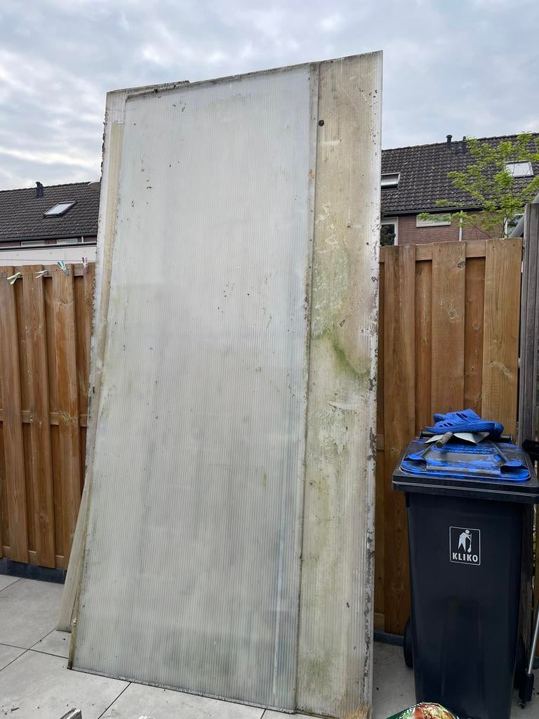 veranda / terrasoverkapping onderdelen, Tuin en Terras, Overkappingen, Ophalen, Zo goed als nieuw, Overige typen