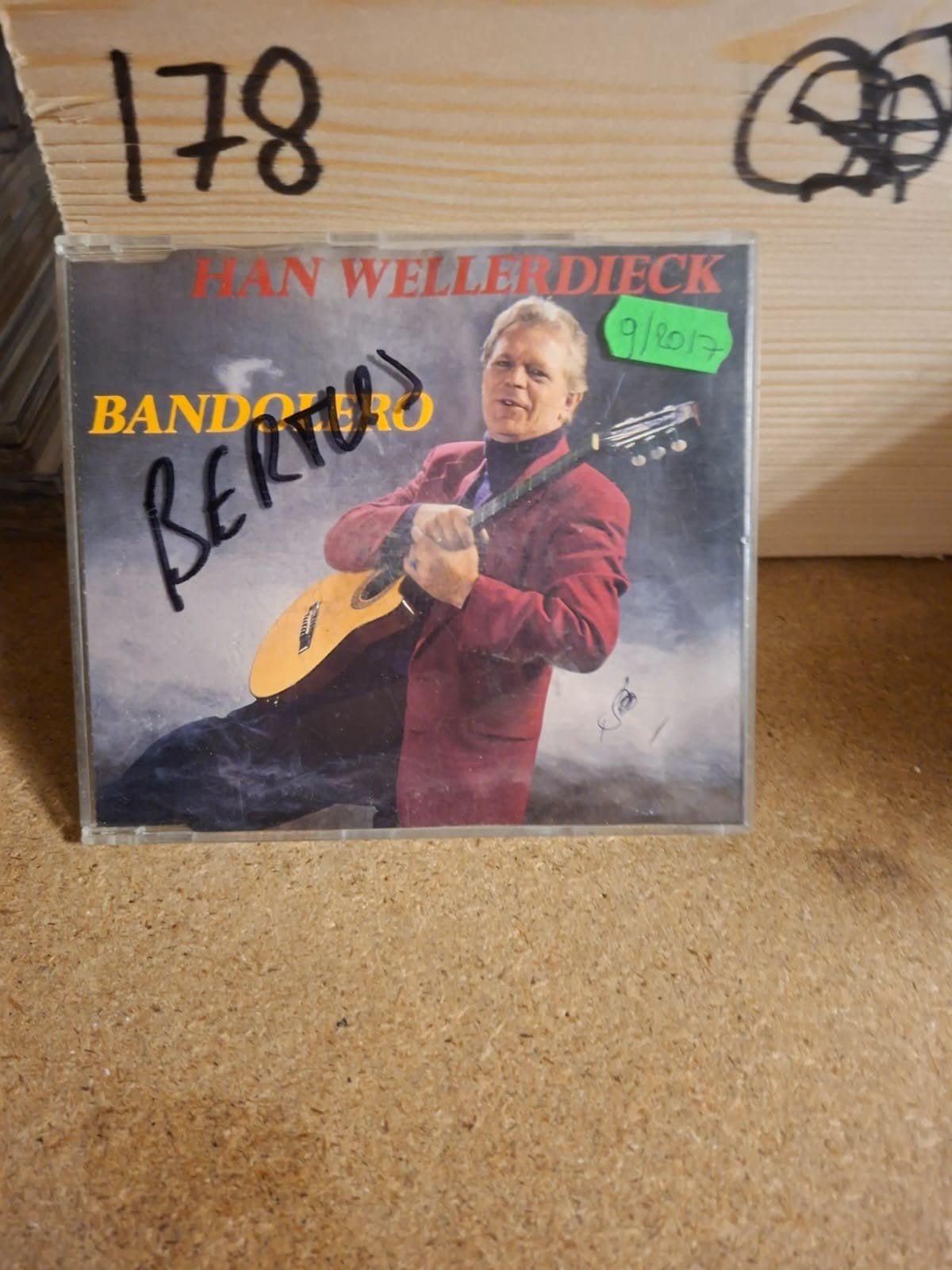 Han Wellerdieck - Bandolero CD (Gesigneerd), Ophalen of Verzenden, Gebruikt, Album, Gesigneerd