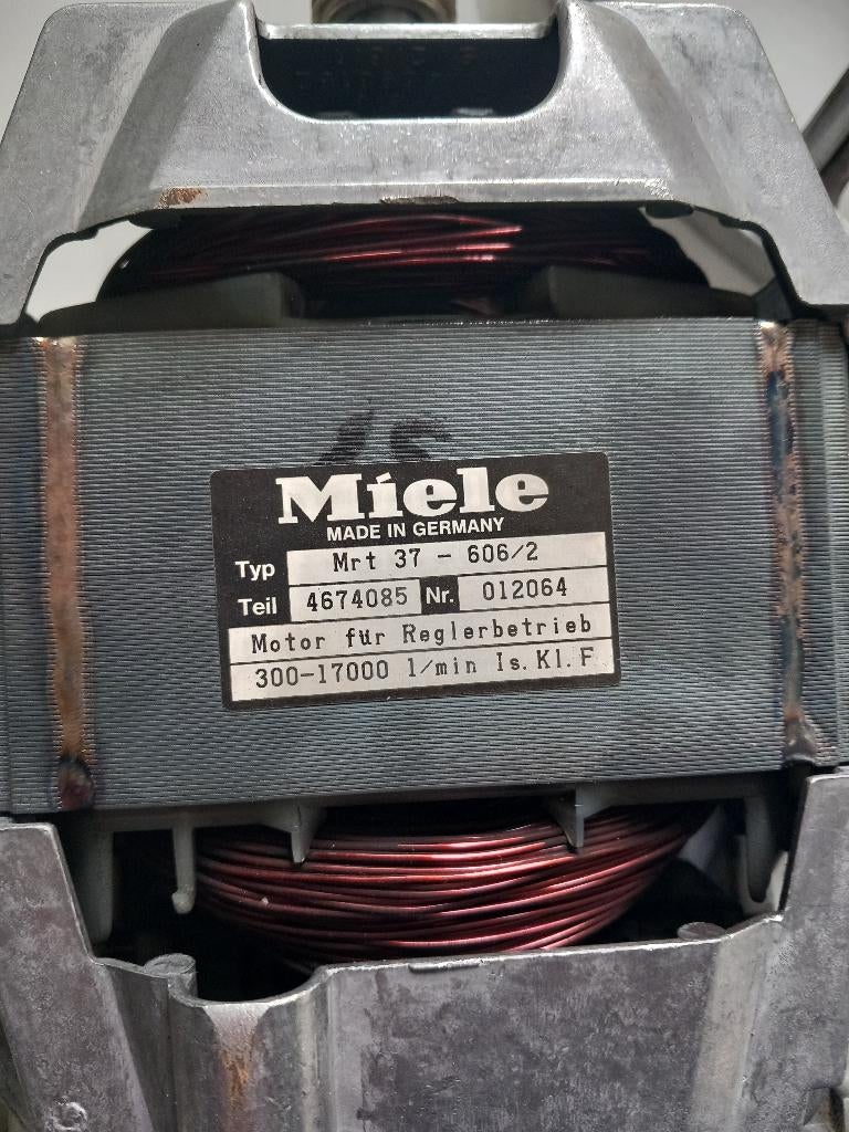 Wasmachine motor miele gebruikt 1600 toerental te koop los, Witgoed en Apparatuur, Onderdelen en Toebehoren, Ophalen, Gebruikt