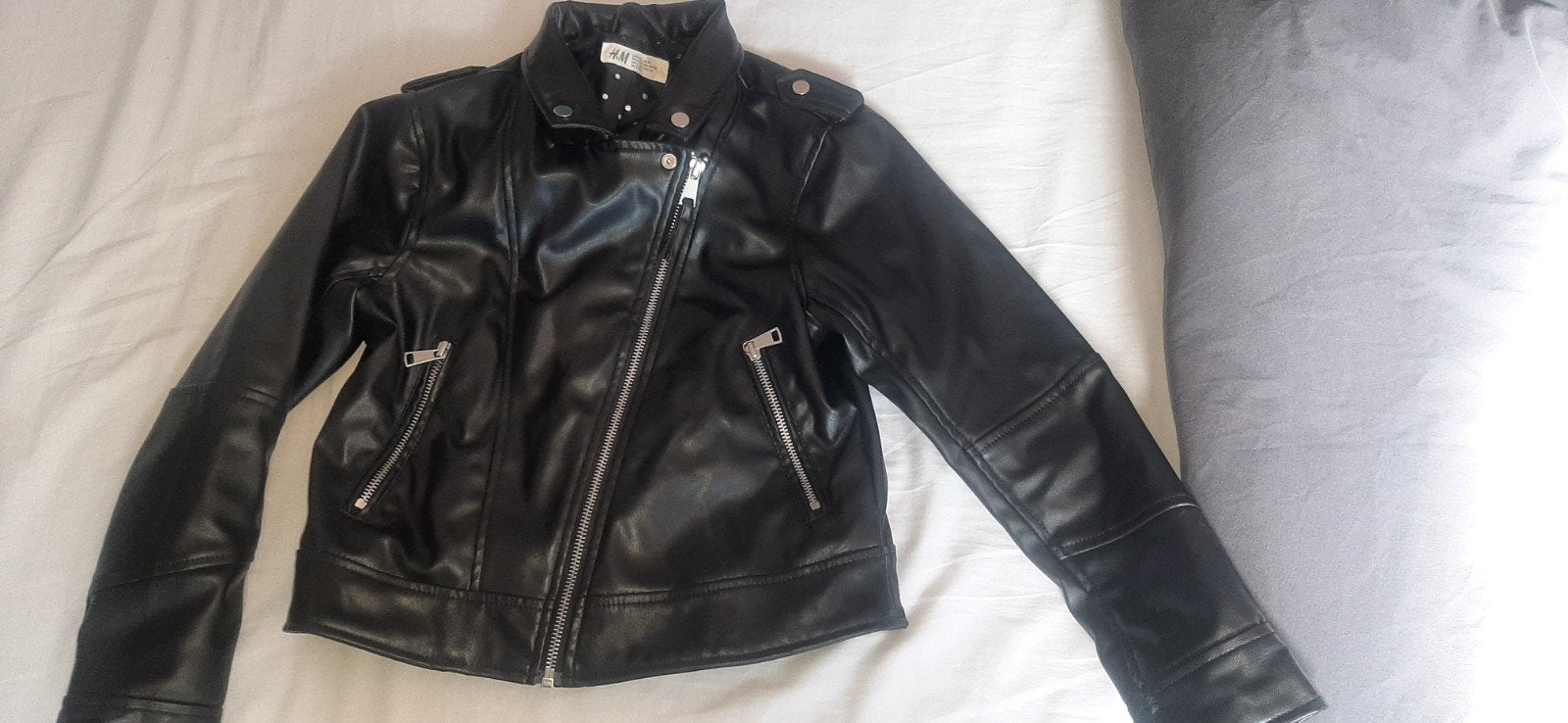 Bikerjack maat 140 h&m, Meisje, H&M, Ophalen of Verzenden, Zo goed als nieuw