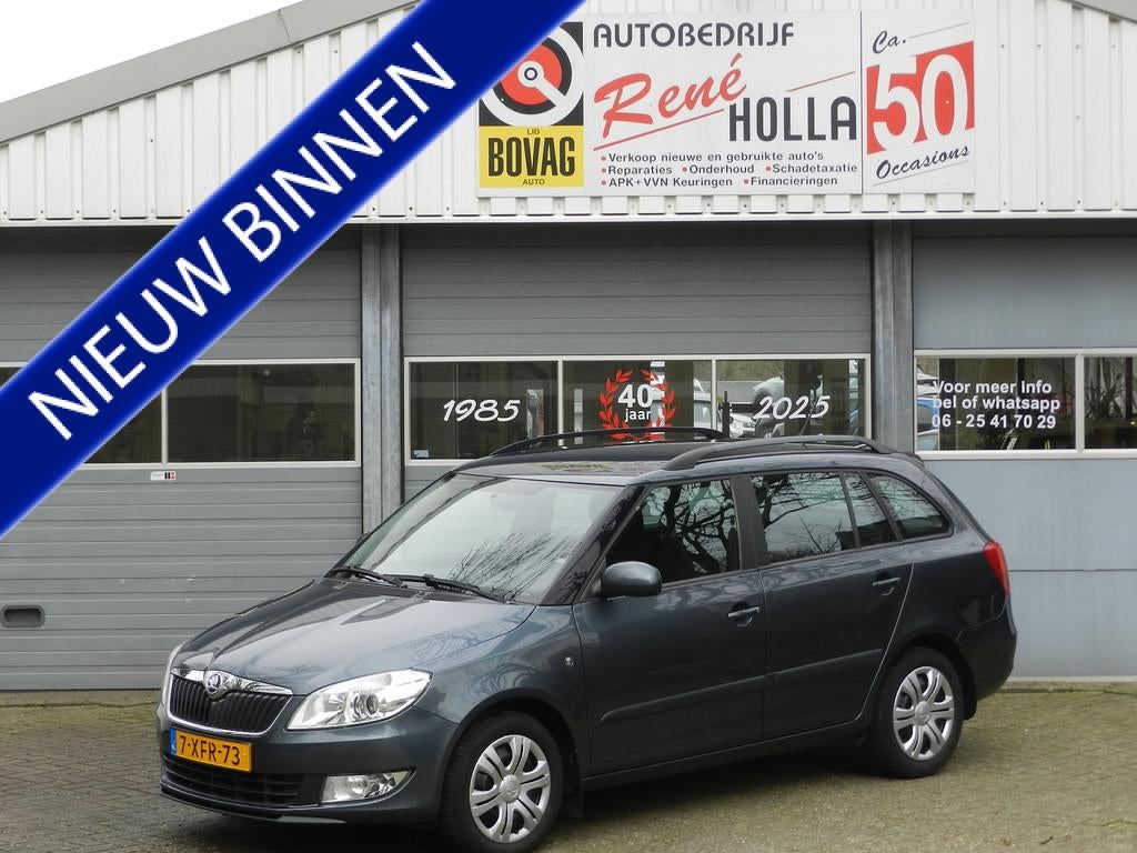 Skoda Fabia Combi 1.2 TSI DSG Automaat 5Deurs Combi Sprint C, Euro 5, Stof, Gebruikt, Zwart