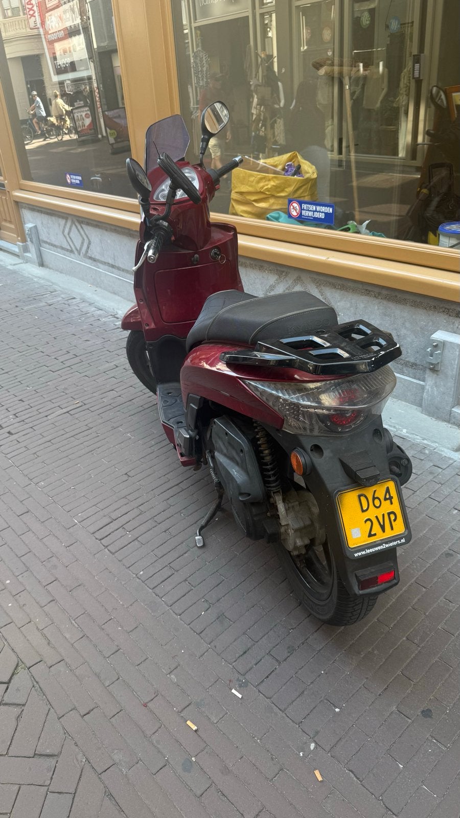 Kymco People S Scooter - 16.353 km - Inclusief helm, Ophalen of Verzenden, Gebruikt, Benzine, People S