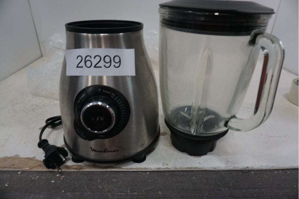 Moulinex Mastermix RVS 2.2L LM850D10 Blender, Ophalen of Verzenden, Niet ingevuld, Niet ingevuld, Niet ingevuld