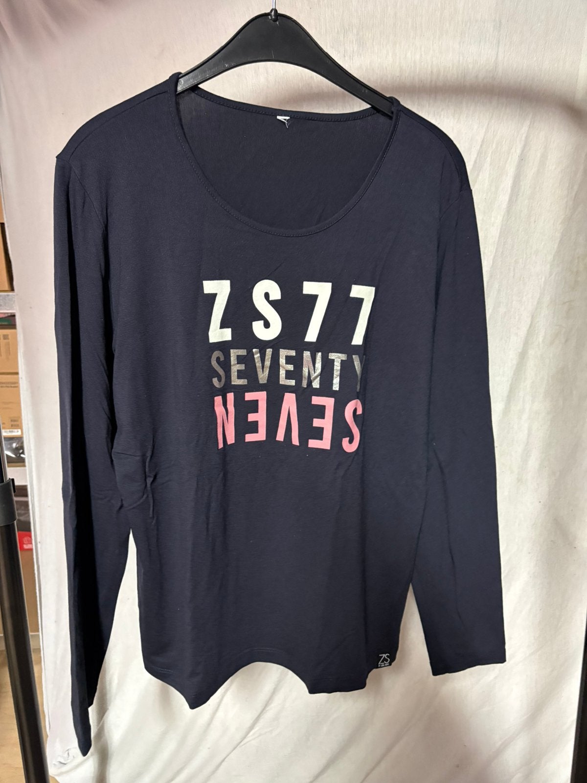 Zs77, shirt maat M/L, Ophalen of Verzenden, Zo goed als nieuw, Blauw