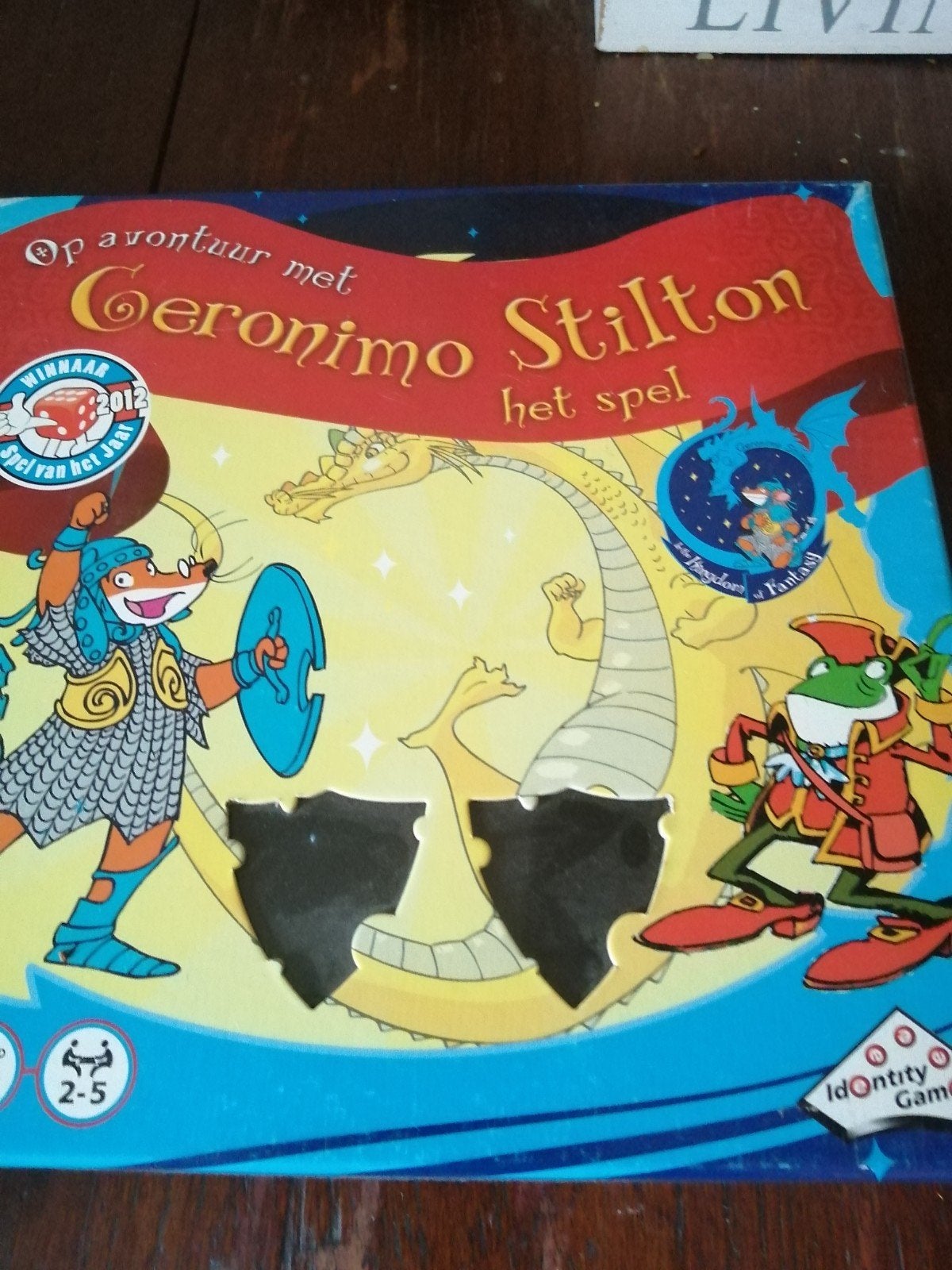 Geronimo Stilton Het Spel - Op Avontuur met Geronimo Stilton, Vijf spelers of meer, Ophalen, Gebruikt, Identity Games