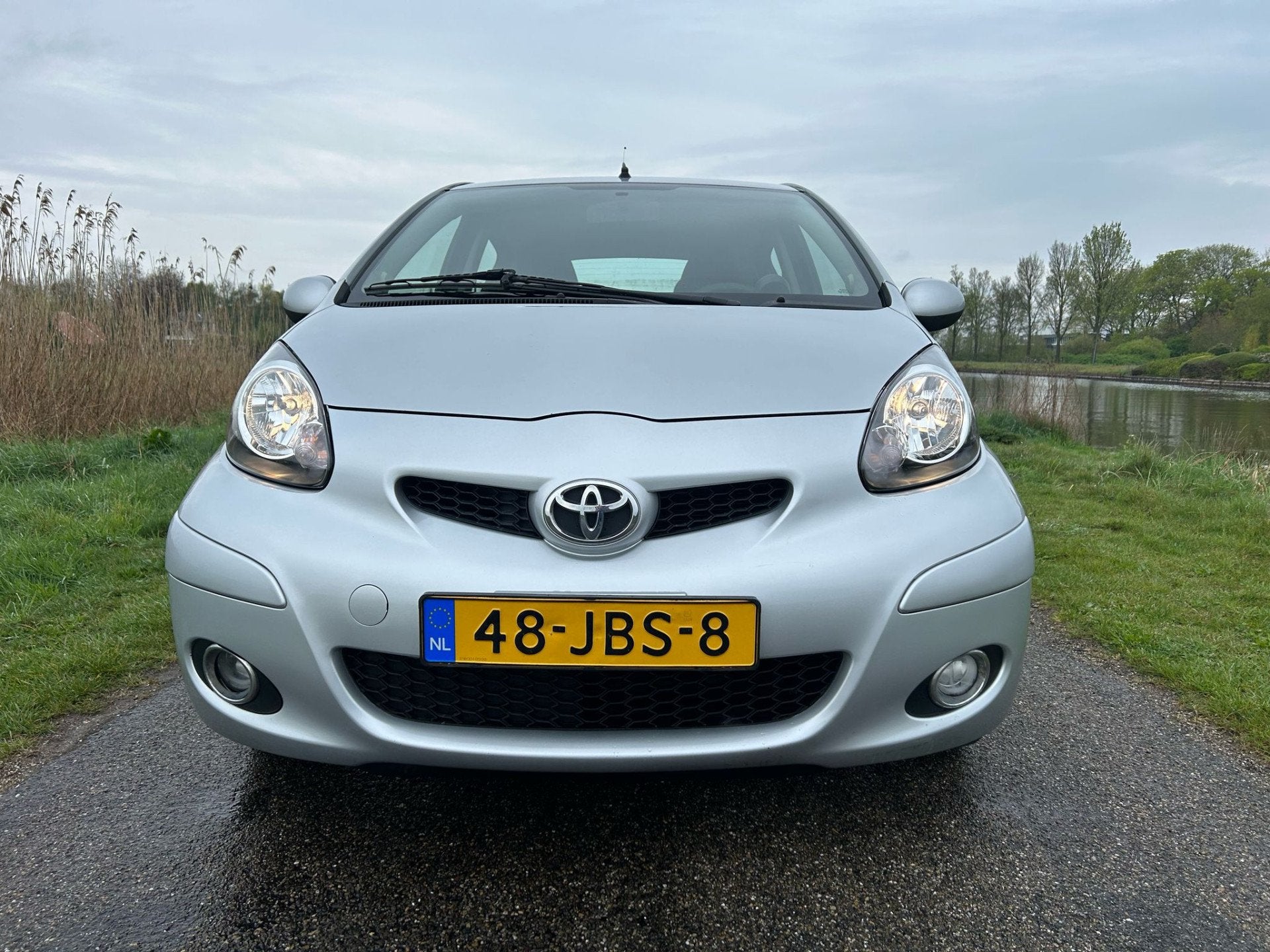 Toyota Aygo 1.0-12V Comfort Airco / 5-Deurs (bj 2009), Voorwielaandrijving, Stof, Gebruikt, Zwart