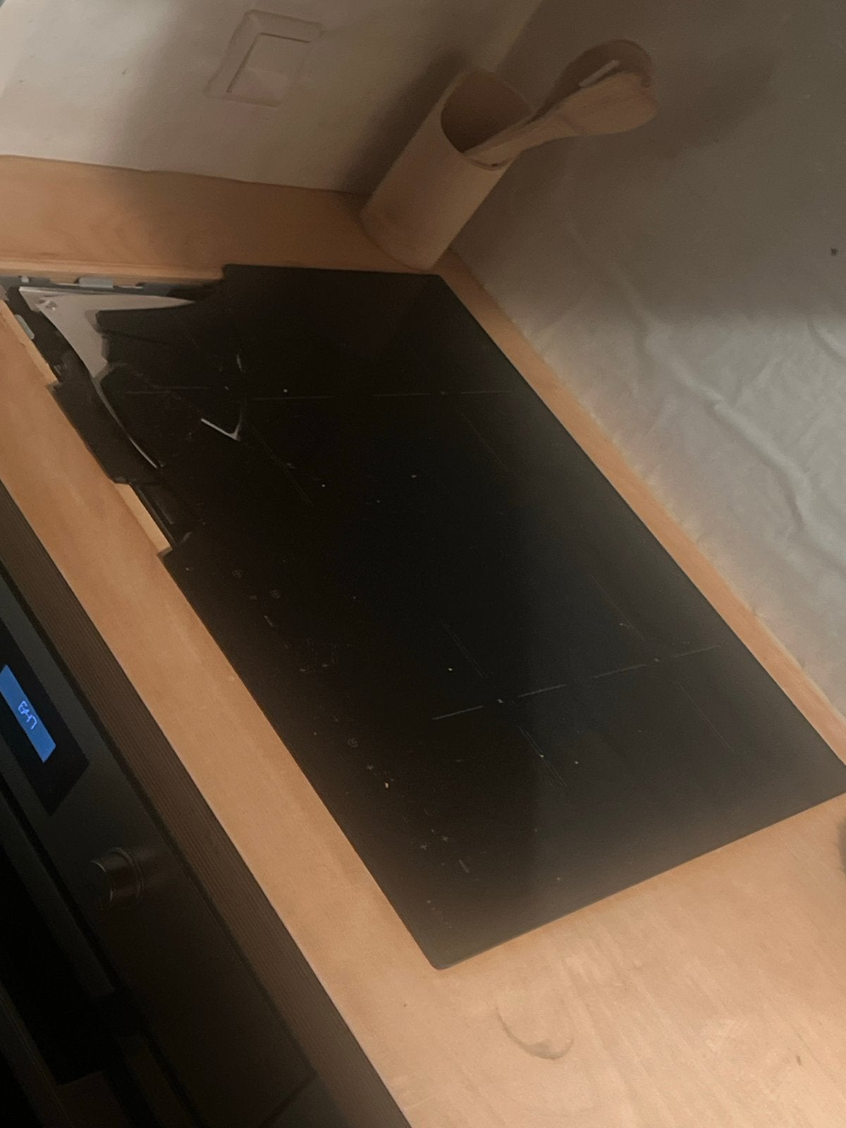 IKEA MATMÄSSIG Inductiekookplaat - Defect, Ophalen, 4 kookzones, Inbouw, Inductie