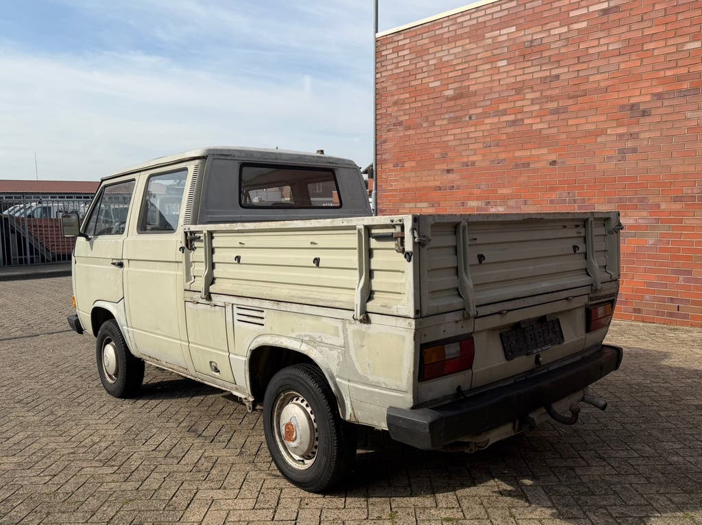Volkswagen VW T3 Doka 1987 1.6 Diesel belastingvrij, foto 3