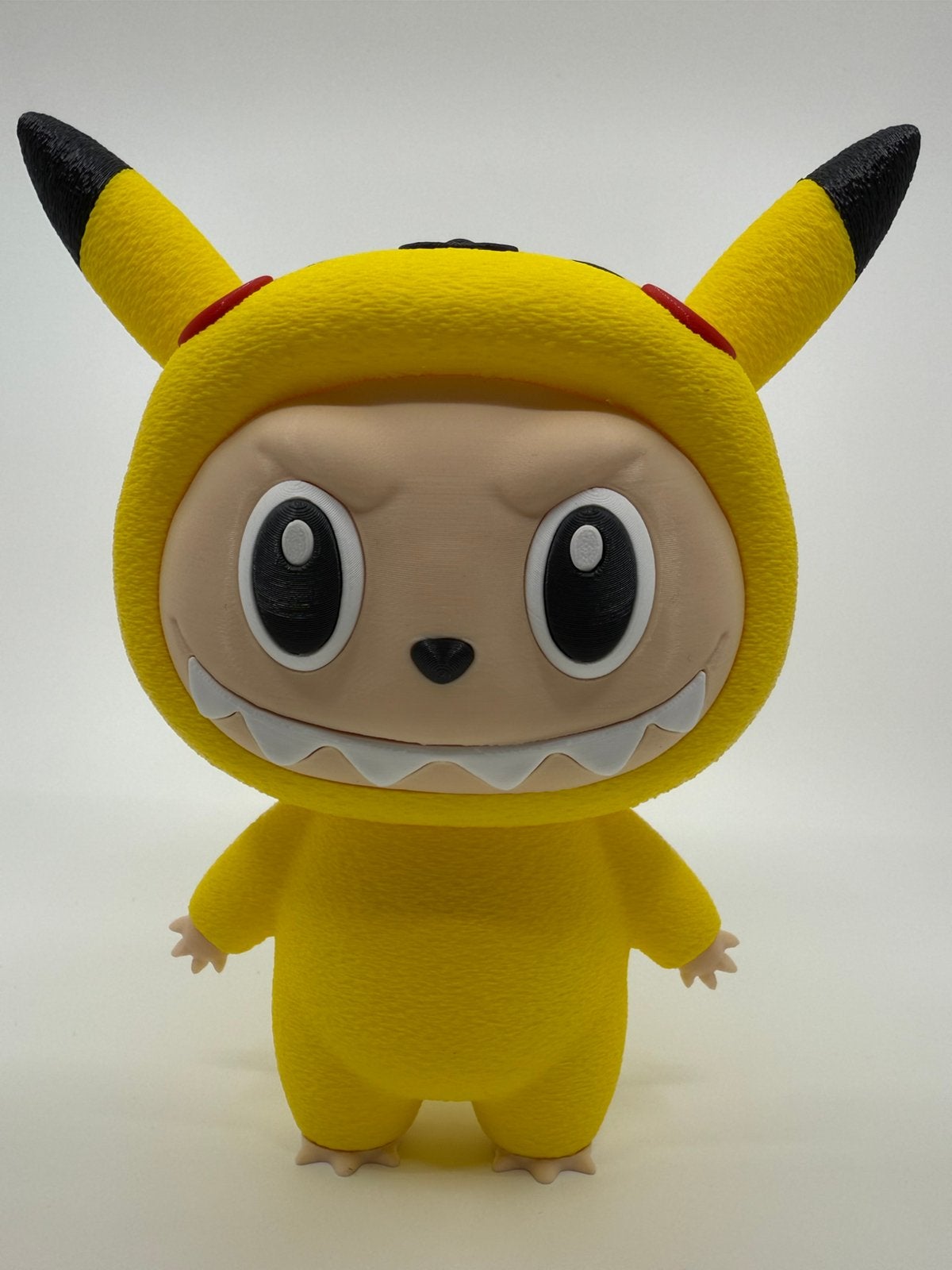3D-geprint | Labubu Pikachu | 20cm, Ophalen of Verzenden, Nieuw
