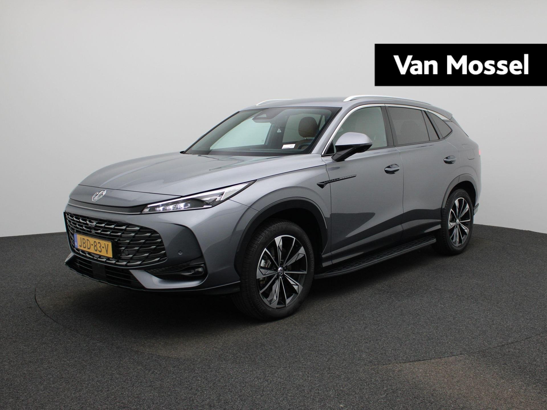 MG MG HS PHEV 1.5 Luxury | 100km Electrisch | Navi | CarPlay, Auto's, 12 maanden, Stof, Gebruikt, 4 cilinders