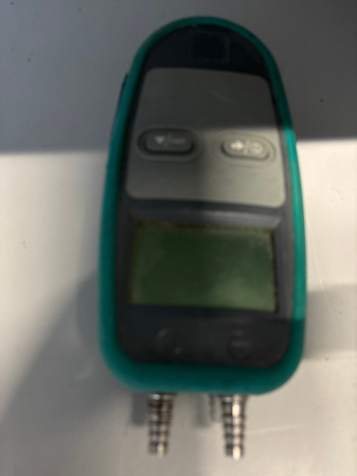 Digitale Druk- of Vacuümmeter - Gebruikt geschildrukmeter, Doe-het-zelf en Verbouw, Ophalen of Verzenden, Gebruikt, Druk