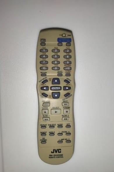 JVC RM-SXV009E Afstandsbediening voor TV/DVD, Ophalen of Verzenden, Gebruikt, Origineel, Tv