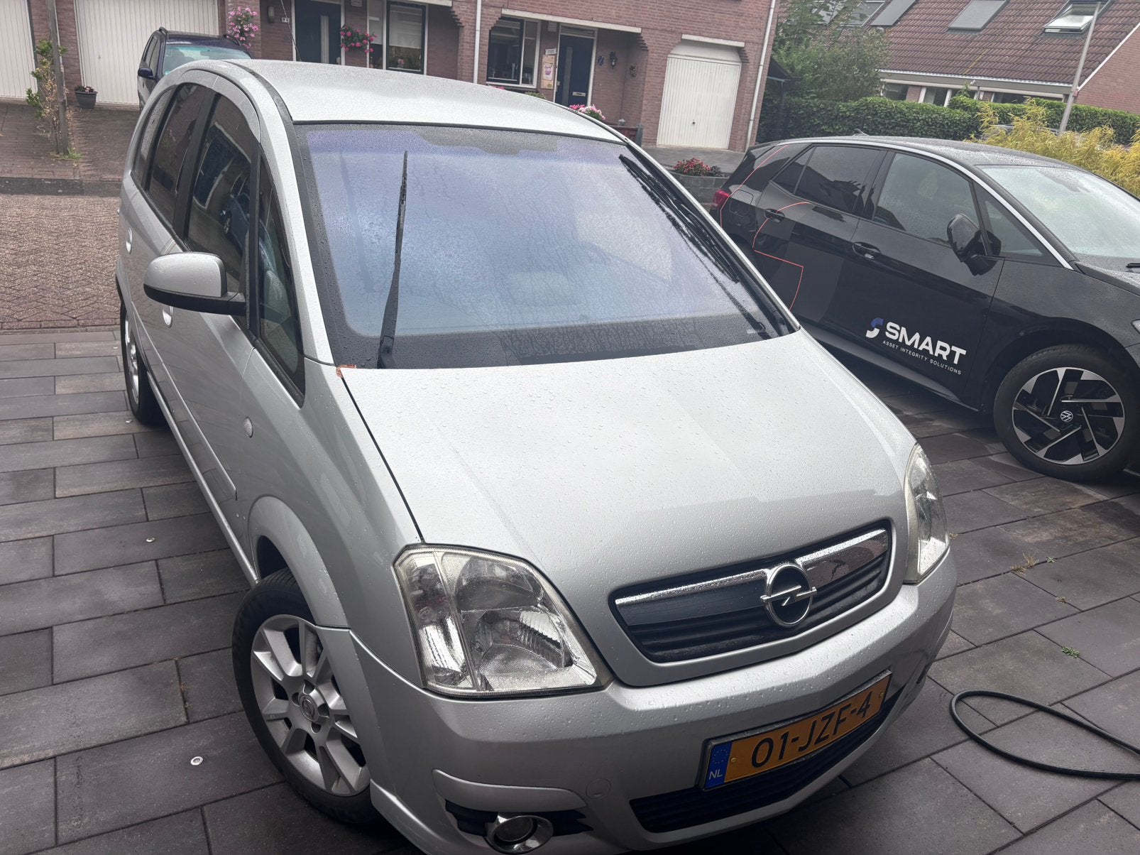 Opel Meriva 1.6 16V 77KW Easytronic 2009 Grijs, Auto's, Opel, 4 cilinders, Origineel Nederlands, 1200 kg, Particulier