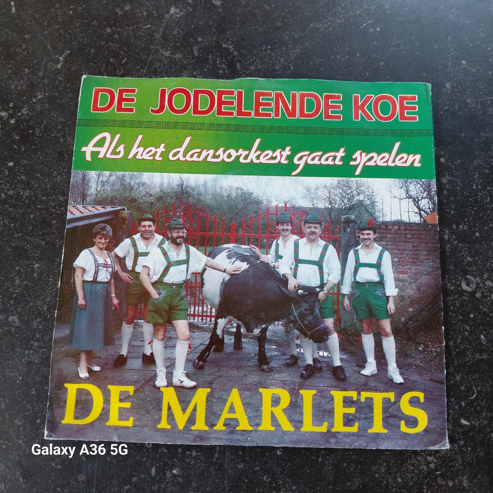 De Marlets - De Jodelende Koe/ Als het dansorkest gaat spele, Cd's en Dvd's, Gebruikt, 7 inch, EP, Schlager