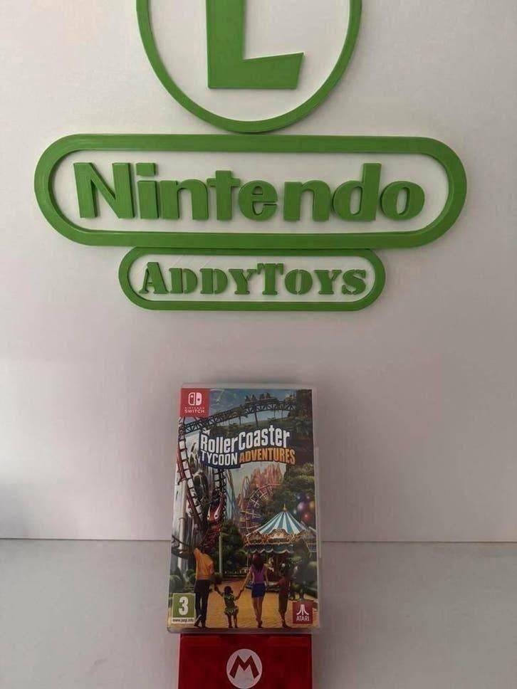 Roller coaster tycoon adventures switch / Oled / switch 2, Spelcomputers en Games, Games | Nintendo Switch, Ophalen, Zo goed als nieuw