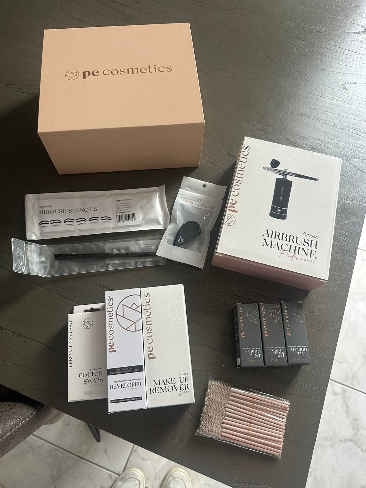 Starterkit airbrush, Ophalen of Verzenden, Nieuw, Ogen, Make-up