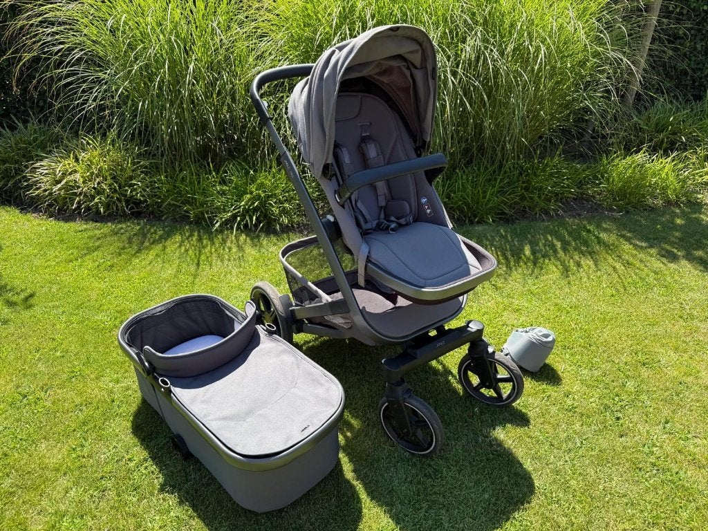Joolz Geo 3 grijs, Kinderen en Baby's, Kinderwagens en Combinaties, Ophalen, Gebruikt, Overige merken, Met reiswieg