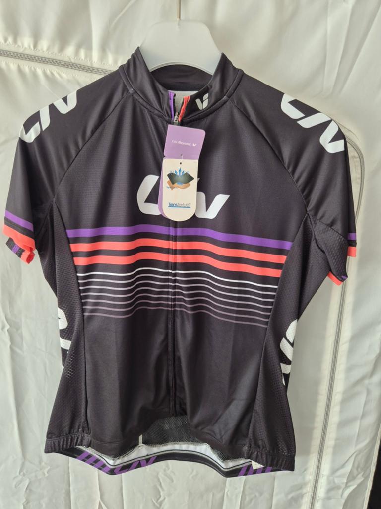 Nieuwe Liv Dames Race Day Jersey Black Maat = XXL, XXL, Nieuw, Dames, Bovenkleding