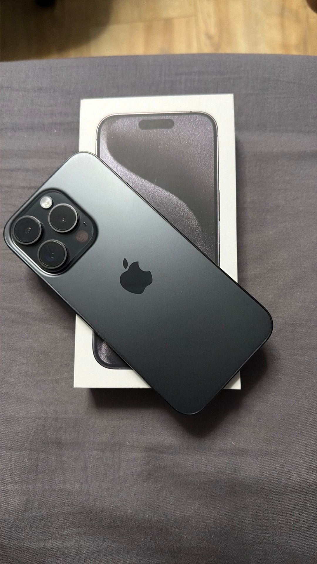 Appel Iphone 15 pro 128Gb, Zwart, Ophalen of Verzenden, Zo goed als nieuw, Metaal